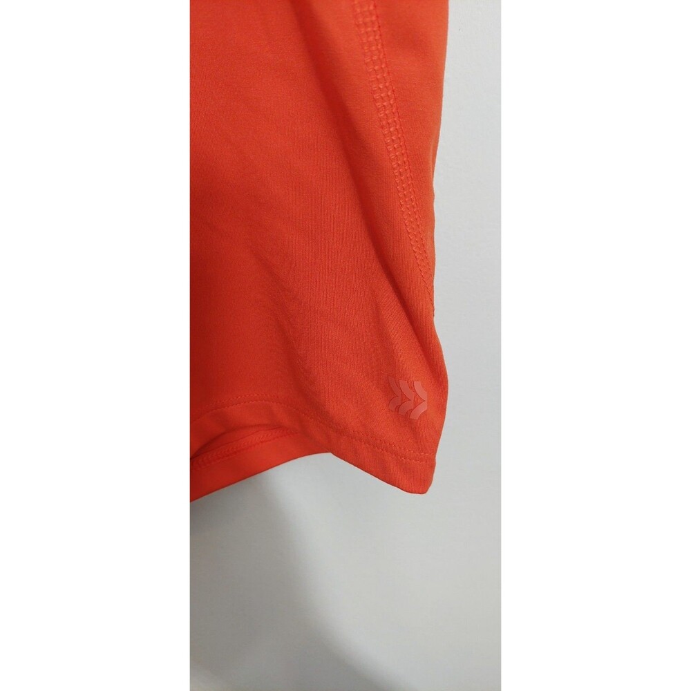 All In Motion Women's Size Small High Rise Bike Short Orange Scuplt UPF 50+ - Picture 4 of 10